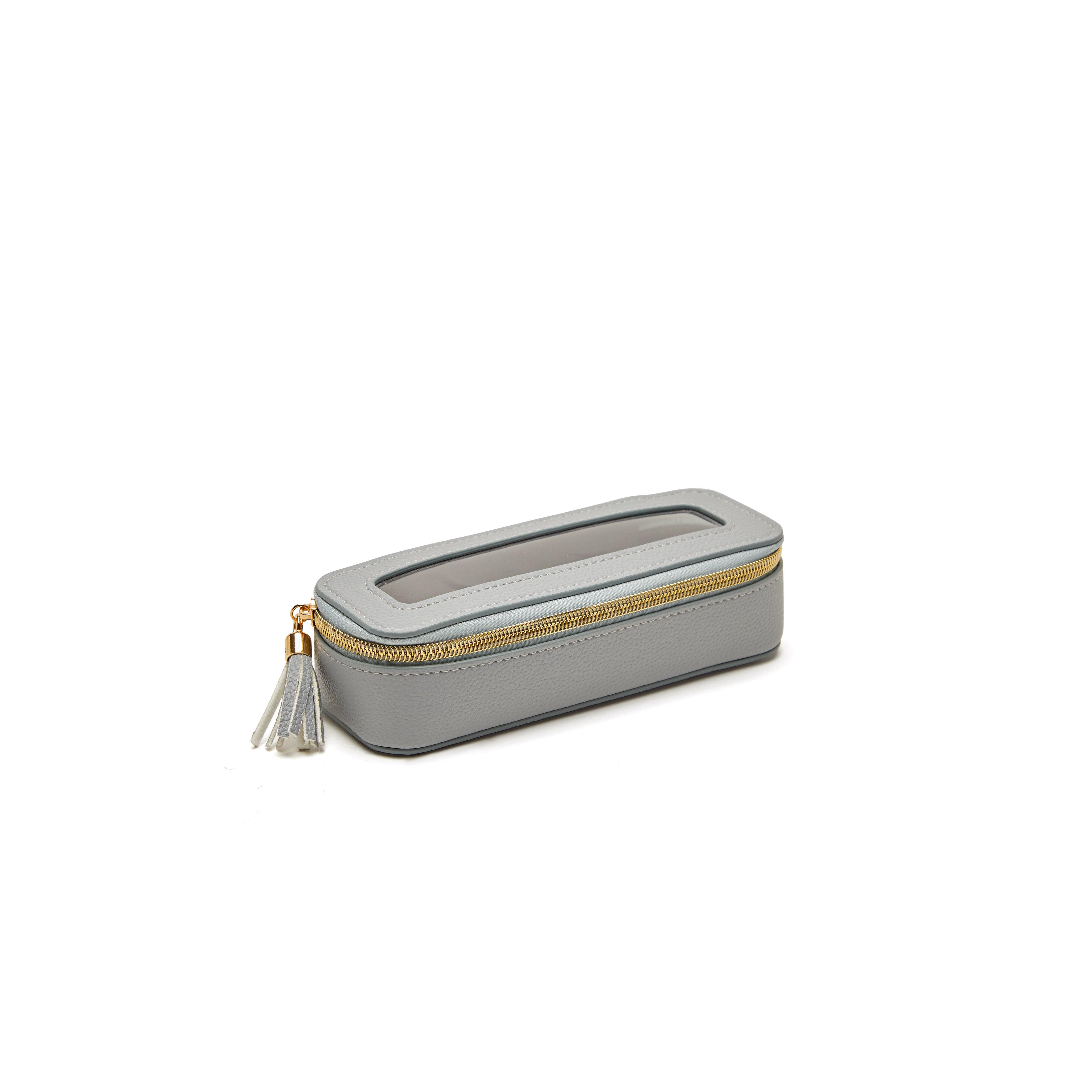 Brouk & Co Giftware Leah 3pc Cosmetic Case Light Grey