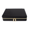 Brouk & Co Giftware Leah Large Travel Jewelry Case Black