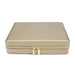Brouk & Co Giftware Leah Large Travel Jewelry Case Gold