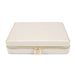 Brouk & Co Giftware Leah Large Travel Jewelry Case Pearl White