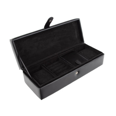 Brouk & Co Giftware Leo Travel Jewelry Box (Black)