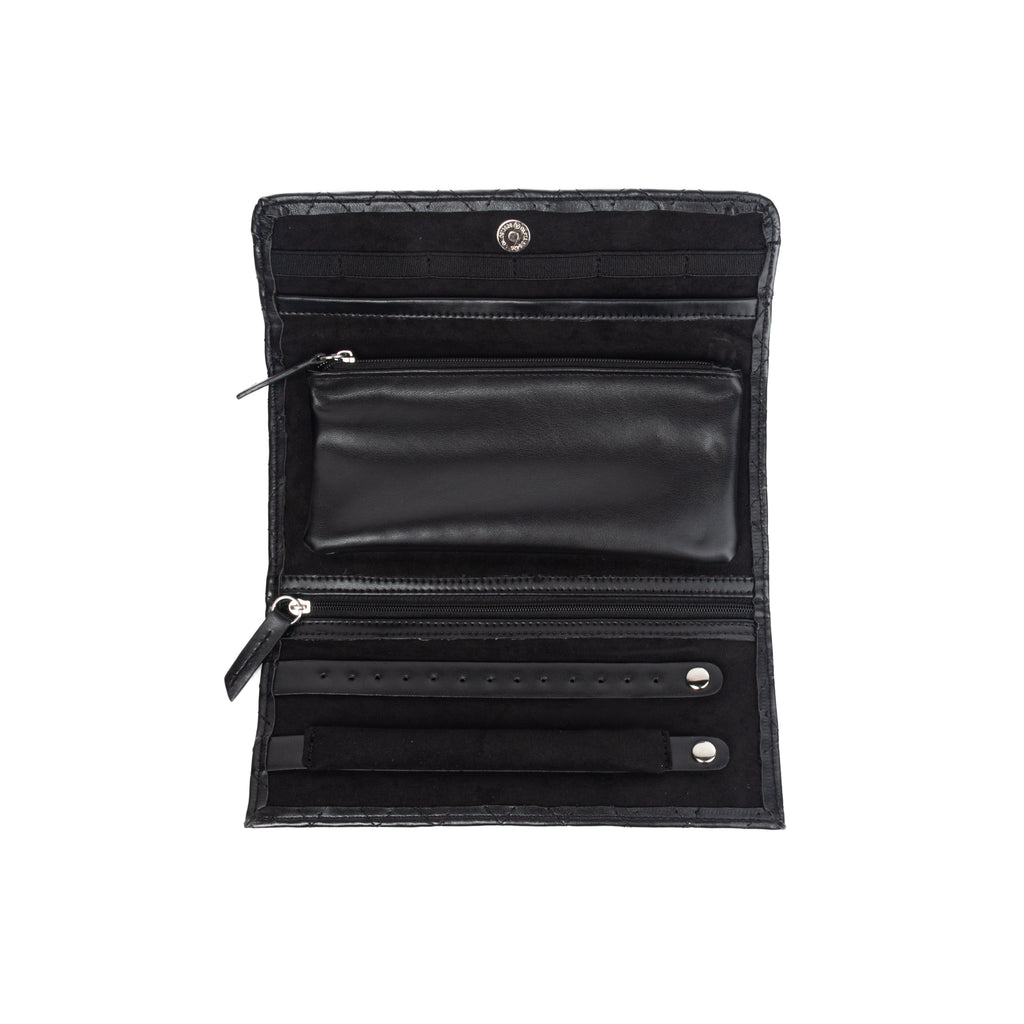 Brouk & Co Giftware Leo Travel Jewelry Clutch (Black)