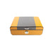 Brouk & Co Giftware Lorenzo Cigar Humidor (Mustard)
