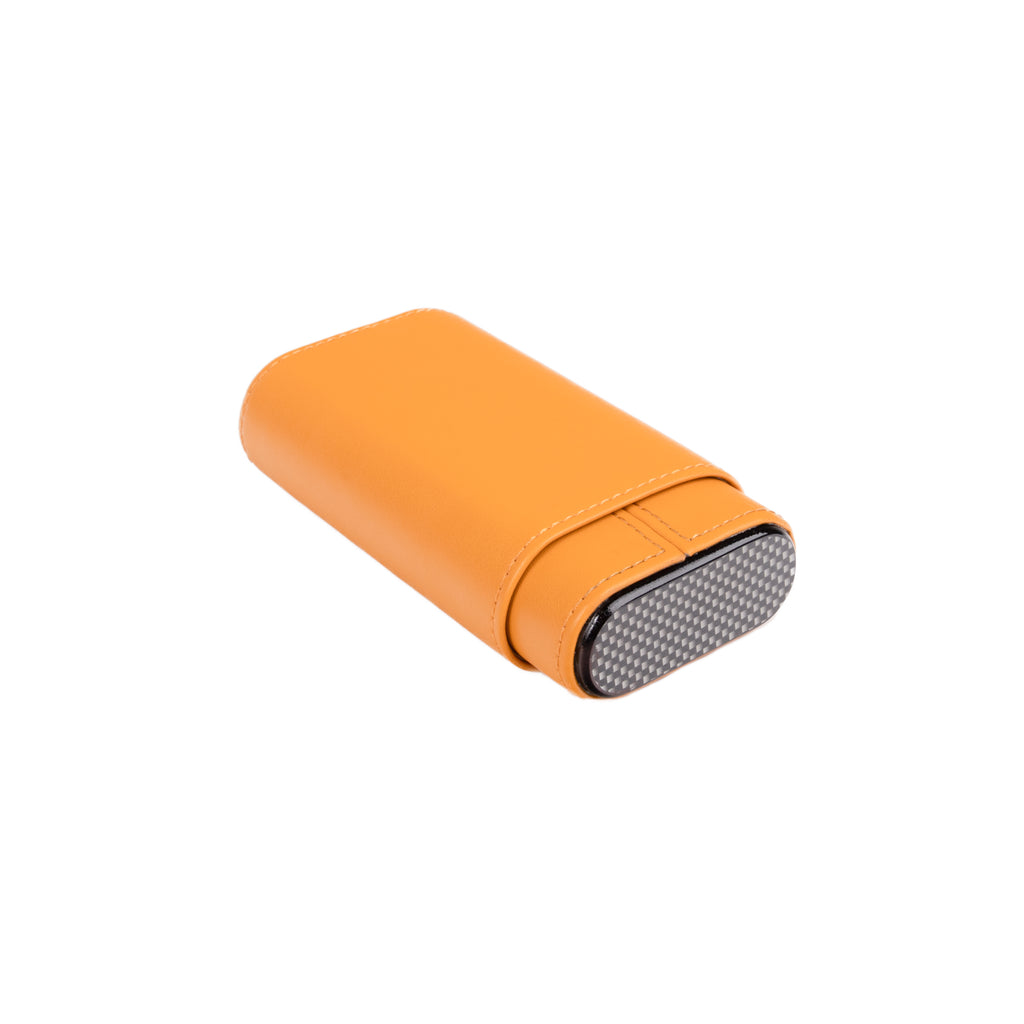 Brouk & Co Giftware Lorenzo Triple Cigar Holder (Mustard)
