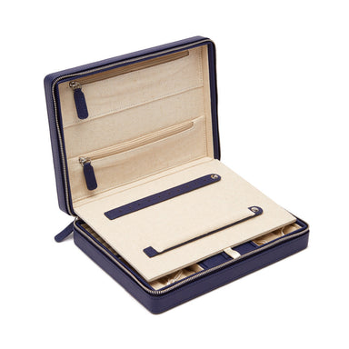 Brouk & Co Giftware Luna Large Travel Jewelry Case (Navy)