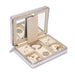 Brouk & Co Giftware Luna Large Travel Jewelry Case (Silver)