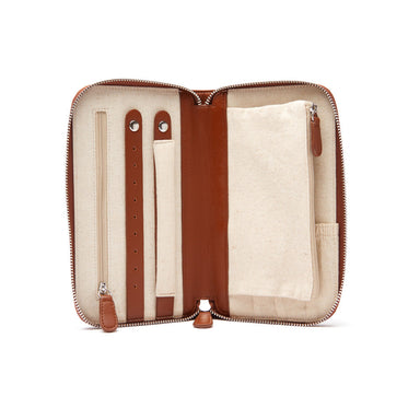 Brouk & Co Giftware Luna Travel Jewelry Wallet (Brown)