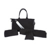 Brouk & Co Giftware Black with Silver Trim Mahjong Tote Bag