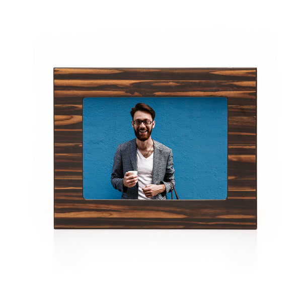 Brouk & Co Giftware Matte Ebony Picture Frame Brown 4 x 6
