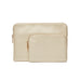 Brouk & Co Giftware Mia 2 Piece Pouch Pearl White