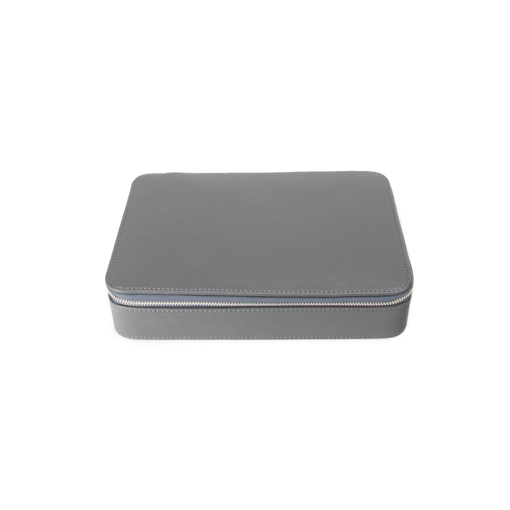 Brouk & Co Giftware Miles Travel Jewelry Case Grey