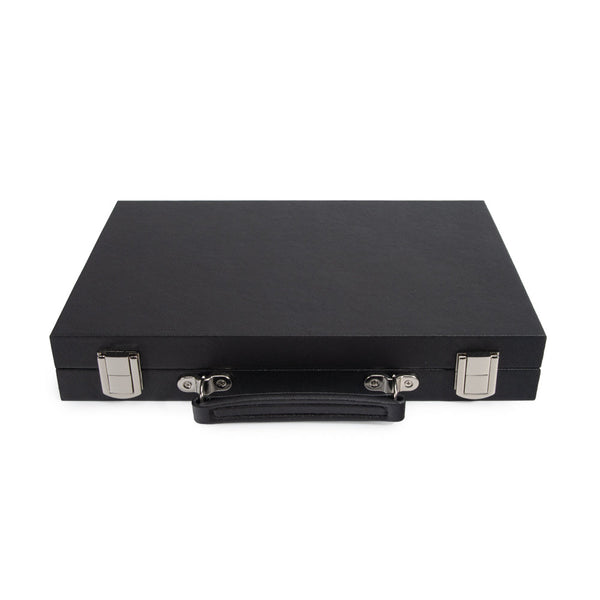 Brouk & Co Giftware Mini Travel Backgammon Black