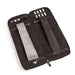 Brouk & Co Giftware Monaco Travel Tie Case Black Croc
