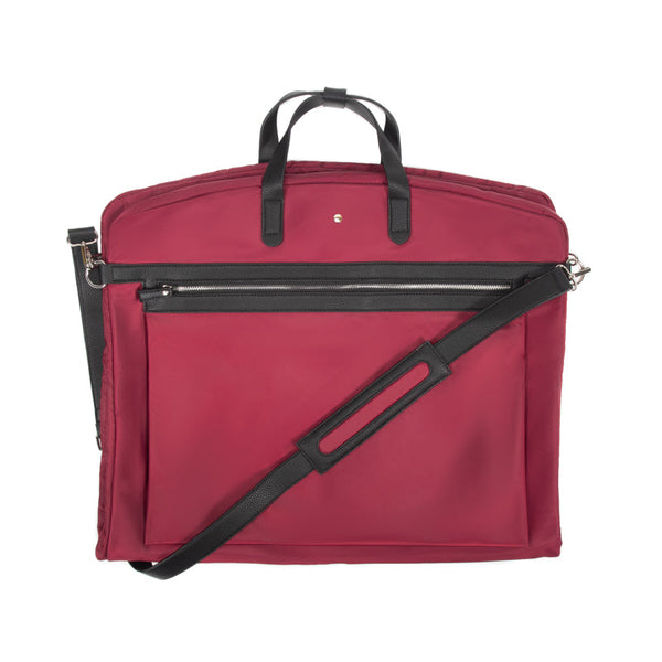 Brouk & Co Giftware Morrison Garment Bag Burgundy