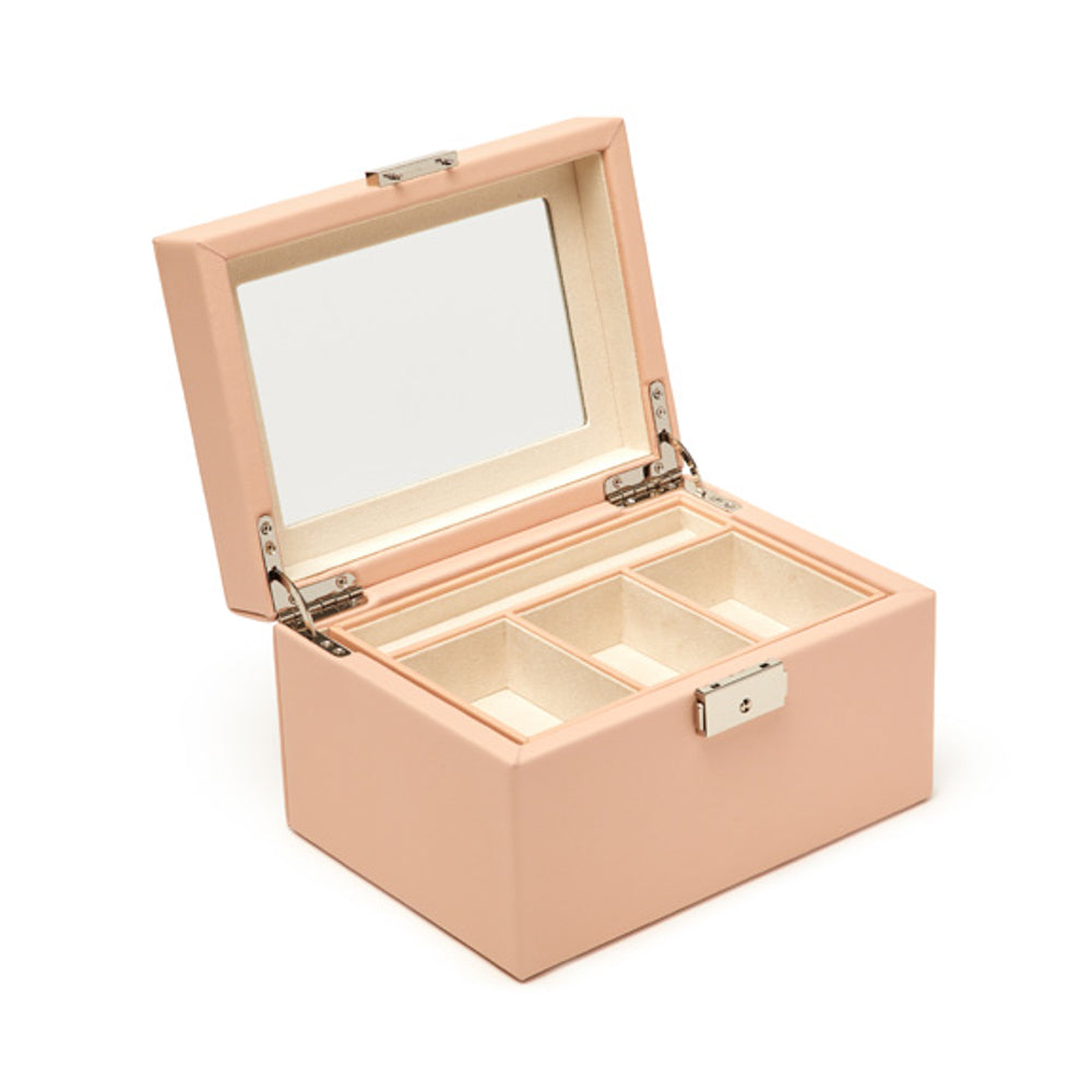 Brouk & Co Giftware Pink Riley 1 Tray Jewelry Box