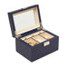 Brouk & Co Giftware Navy Riley 1 Tray Jewelry Box