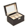 Brouk & Co Giftware Black Riley 1 Tray Jewelry Box