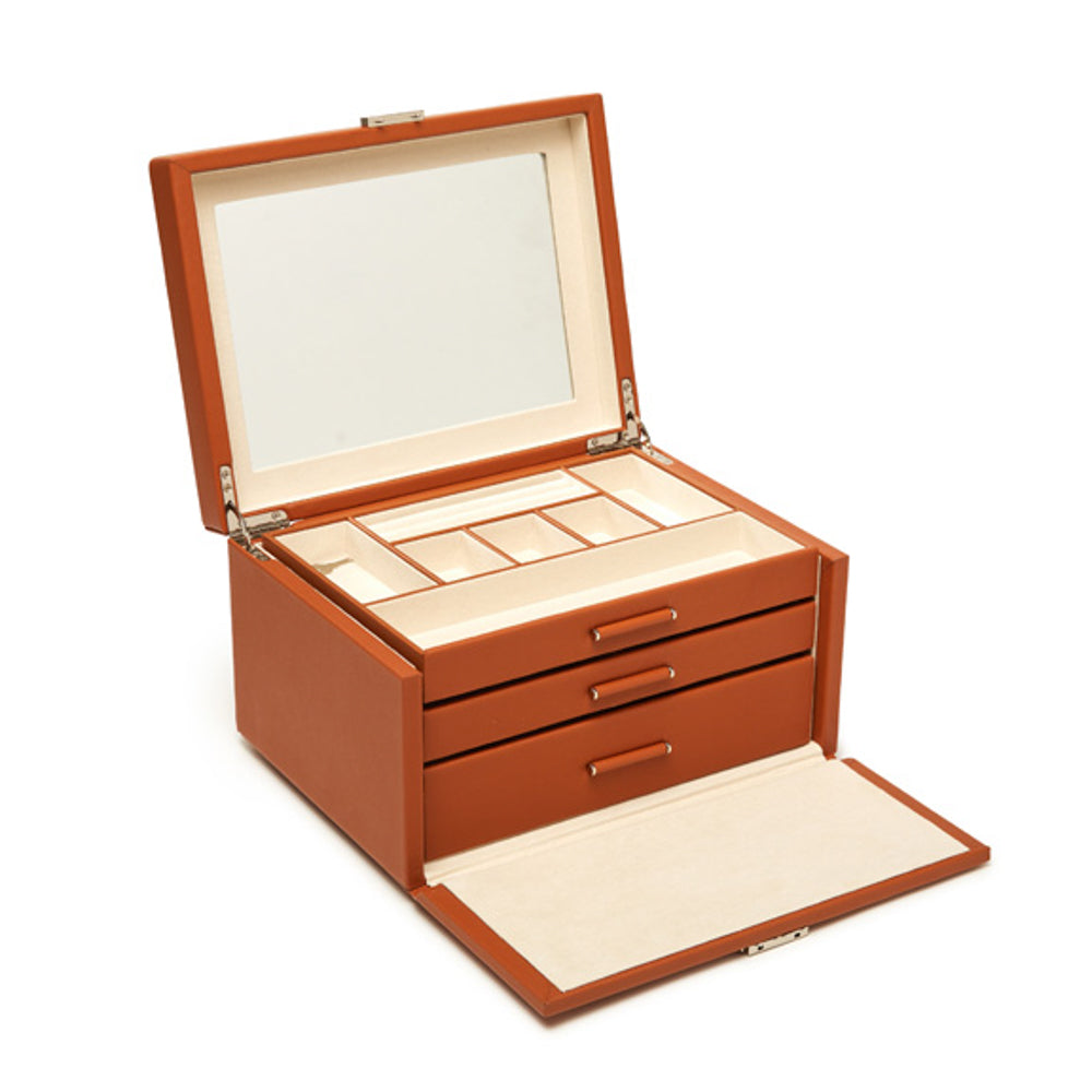 Brouk & Co Giftware Riley 3 Tray Jewelry Box