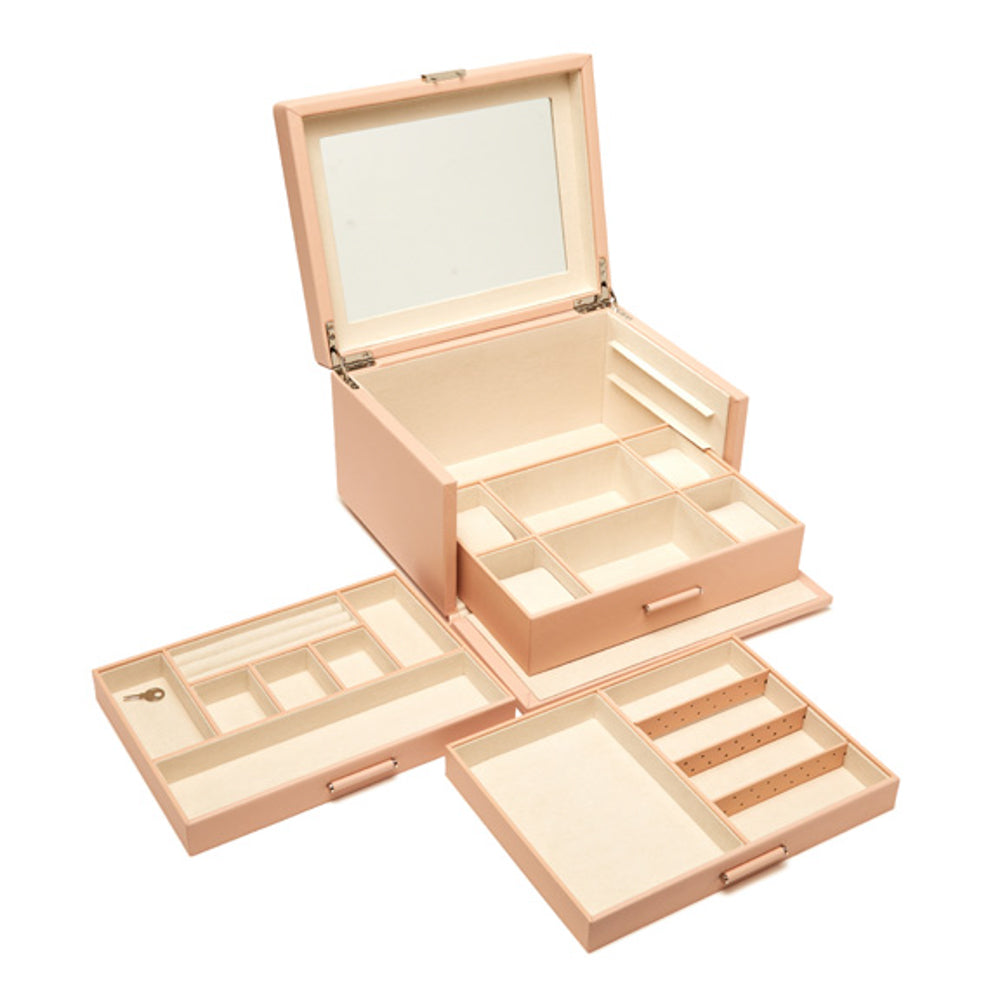 Brouk & Co Giftware Riley 3 Tray Jewelry Box