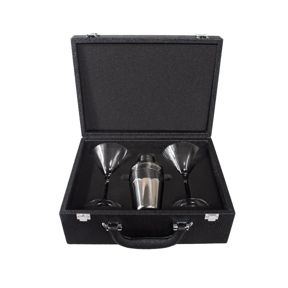 Brouk & Co Giftware Rossi Martini Barware Collection Black