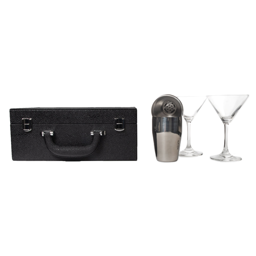 Brouk & Co Giftware Rossi Martini Barware Collection Black