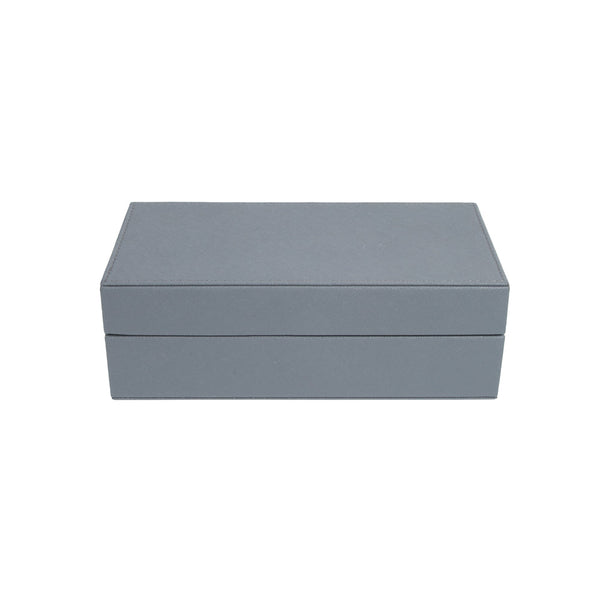 Brouk & Co Giftware Rowan 100 Chip Style Poker Set Steel Grey
