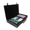 Brouk & Co Giftware Rowan 200 Chip Style Poker Set Black