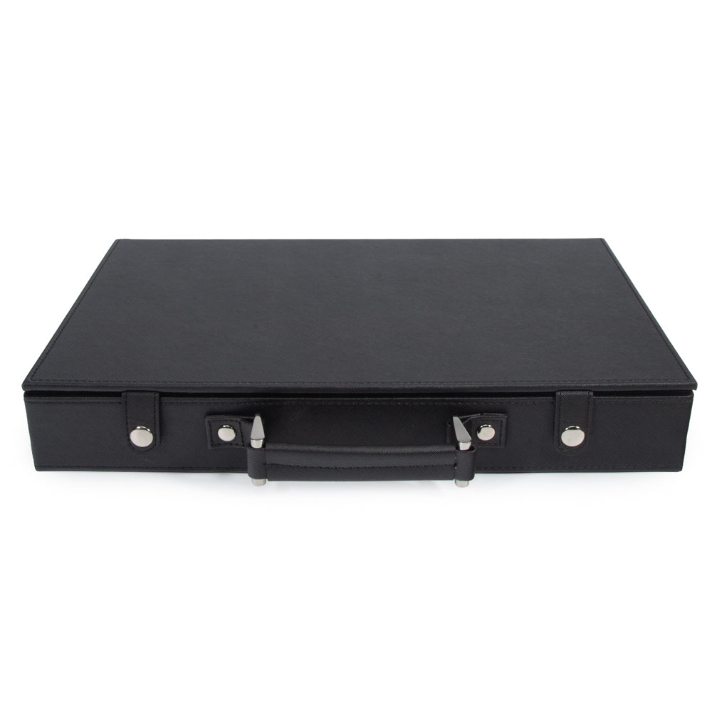 Brouk & Co Giftware Rowan 200 Chip Style Poker Set Black