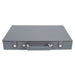 Brouk & Co Giftware Rowan 200 Chip Style Poker Set Steel Grey