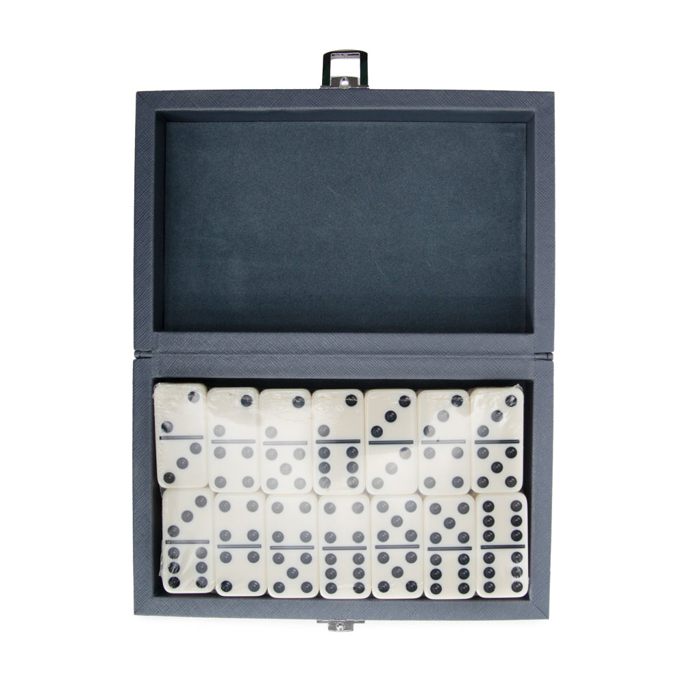 Brouk & Co Giftware Steel Grey Rowan Dominos Set