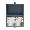 Brouk & Co Giftware Steel Grey Rowan Dominos Set