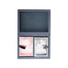 Brouk & Co Giftware Rowan Poker Card Set Steel Grey