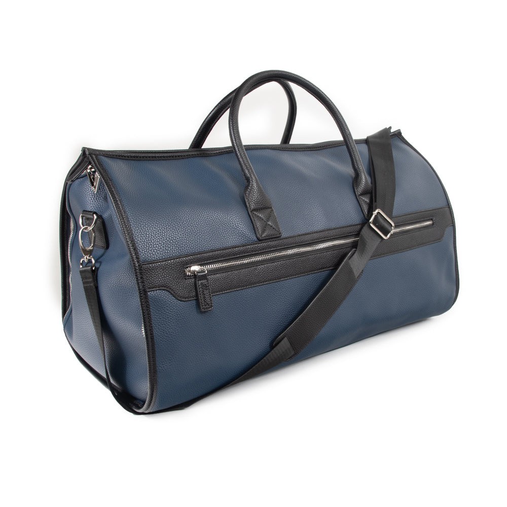 Brouk & Co Giftware Siena 2-N-1 Garment Bag Navy