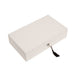 Brouk & Co Giftware Single Hinged Jewelry Box White