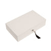Brouk & Co Giftware Single Hinged Jewelry Box White