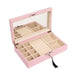 Brouk & Co Giftware Single Hinged Jewelry Box White