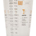 Brouk & Co Giftware Skye Cocktail Recipe Shaker (Gold)