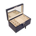 Brouk & Co Giftware Stackable Jewelry Box set of 2 Navy