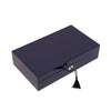 Brouk & Co Giftware Stackable Jewelry Box set of 2 Navy