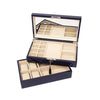 Brouk & Co Giftware Stackable Jewelry Box set of 2 Navy - CLOSEOUT