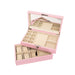 Brouk & Co Giftware Stackable Jewelry Box set of 2 Rose Quartz