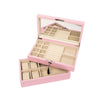 Brouk & Co Giftware Stackable Jewelry Box set of 2 Rose Quartz