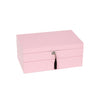 Brouk & Co Giftware Stackable Jewelry Box set of 2 Rose Quartz