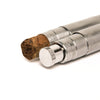 Brouk & Co Giftware Stainless Steel Flask/Cigar Holder