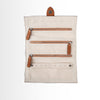 Brouk & Co Giftware Sydney 3 Pocket Jewelry Roll Brown