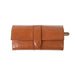 Brouk & Co Giftware Sydney 3 Pocket Jewelry Roll Brown