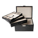 Brouk & Co Giftware Black Sydney 3 Tray Jewelry Box