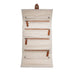 Brouk & Co Giftware Sydney 4 Pocket Jewelry Roll Brown