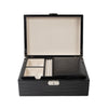 Brouk & Co Giftware Black Sydney Jewelry Box with Travel Tray