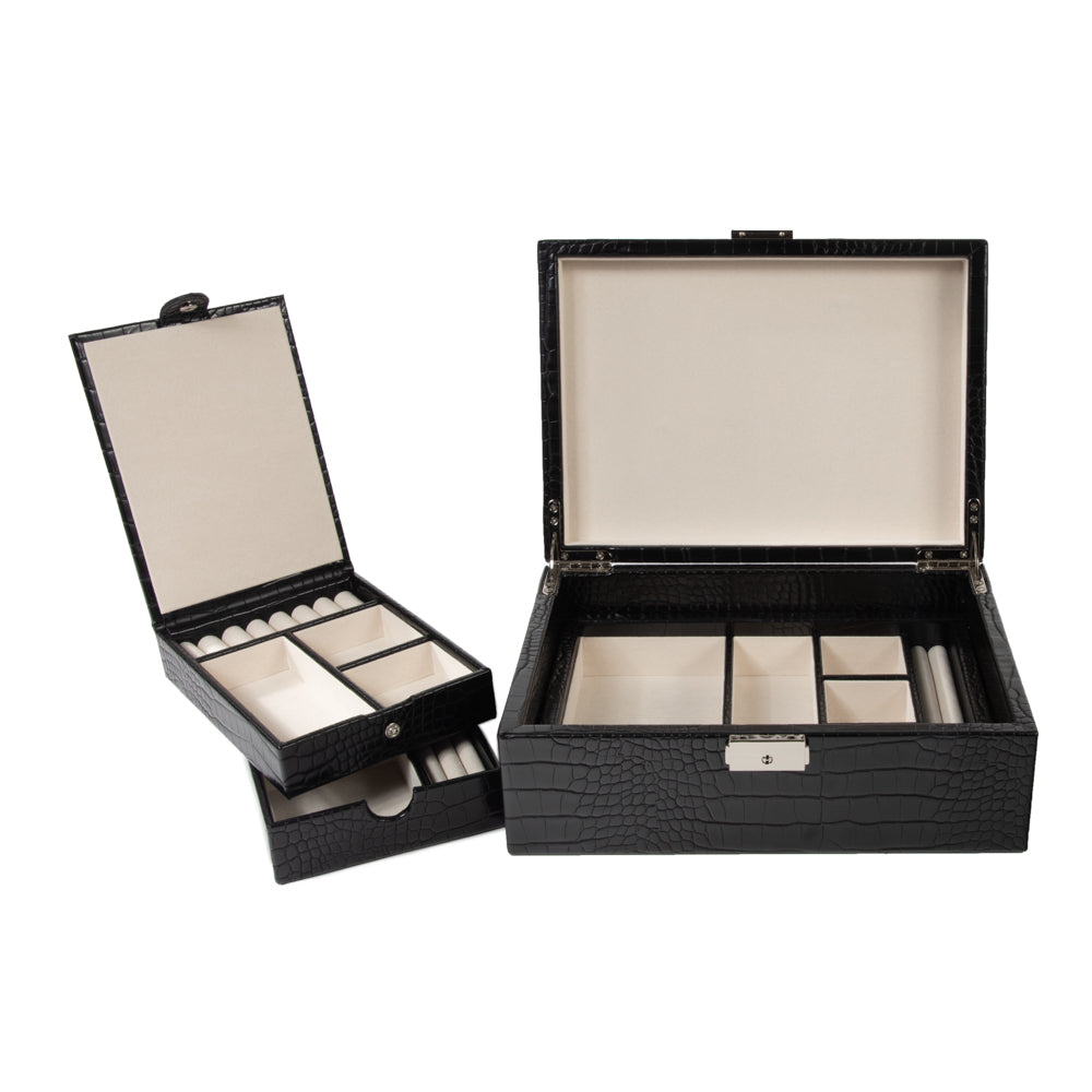 Brouk & Co Giftware Sydney Jewelry Box with Travel Tray